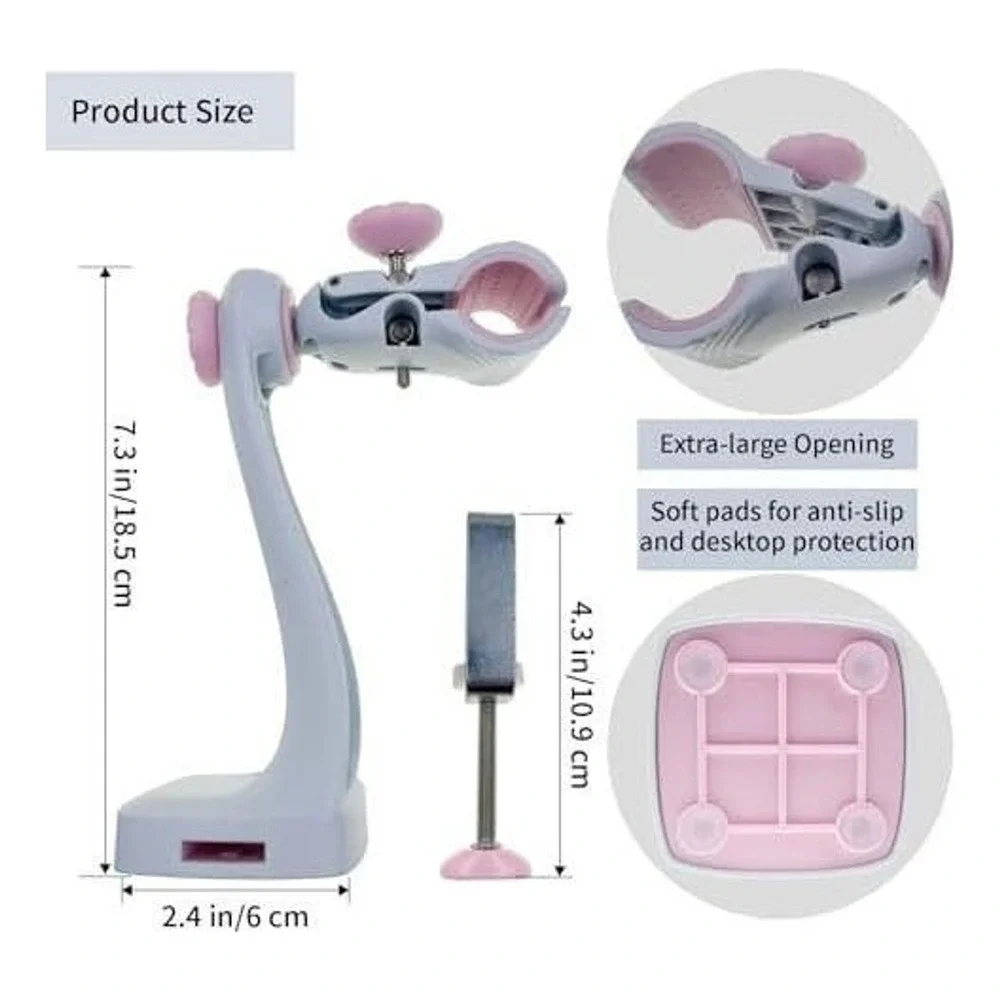Monipair Embroidery Frame Stand Desktop Clamp Adjustable Cross Stitch Holder‎